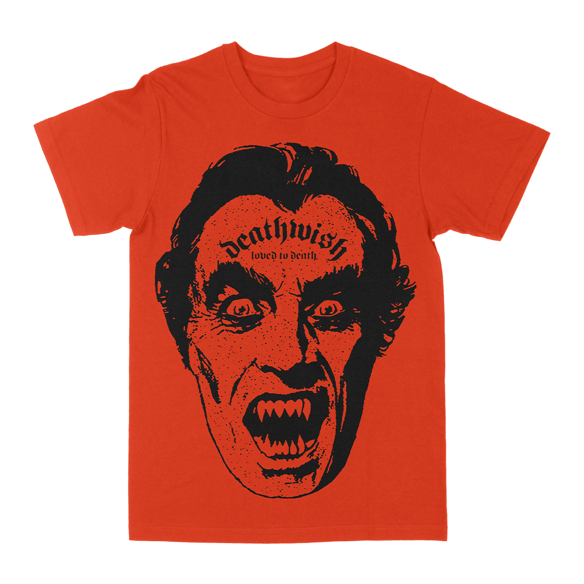 Deathwish "Loved To Death" Orange T-Shirt