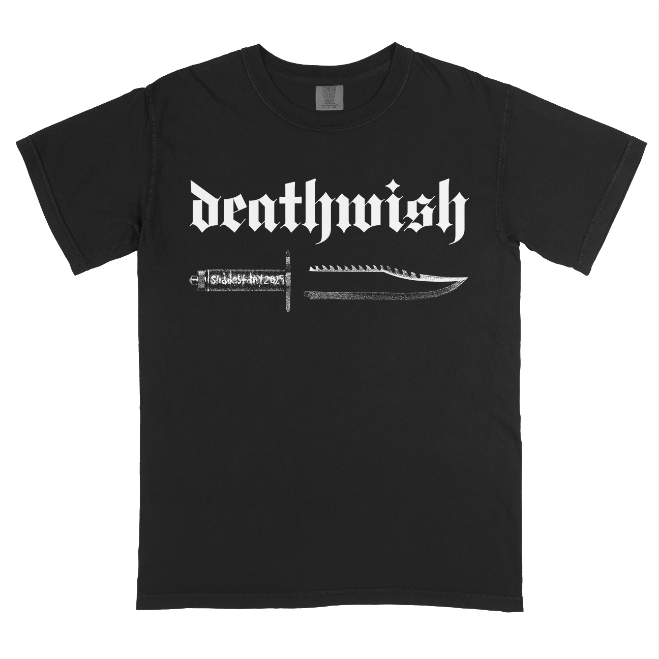 Deathwish "Saddest Day 2025" Premium Black T-Shirt