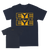 Eye For An Eye "Classic: Yellow" Navy T-Shirt