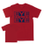 Eye For An Eye "Classic: Navy" Red T-Shirt