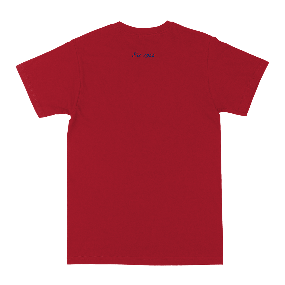 Eye For An Eye "Classic: Navy" Red T-Shirt