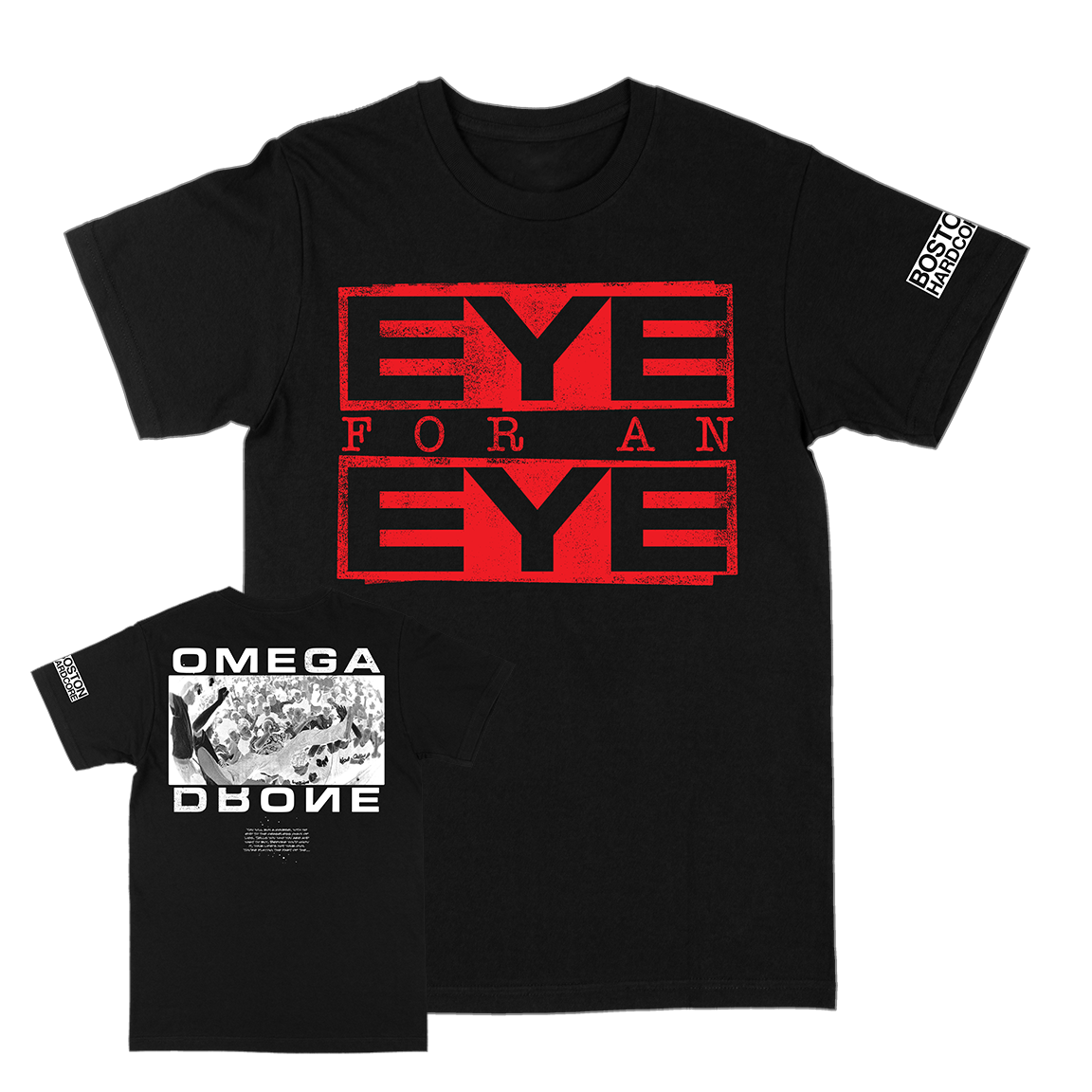 Eye For An Eye "Omega Drone" Black T-Shirt