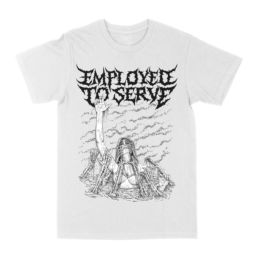 Employed To Serve “Atonement” White T-Shirt