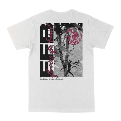 Flowers for Burial “Cassette Cover" White T-Shirt
