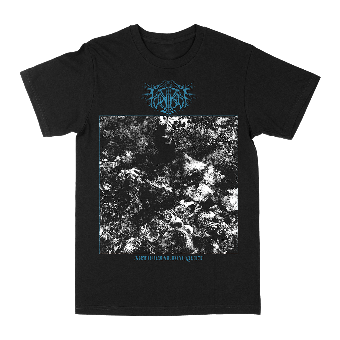 Frail Body "Artificial Bouquet: Stark" Black T-Shirt