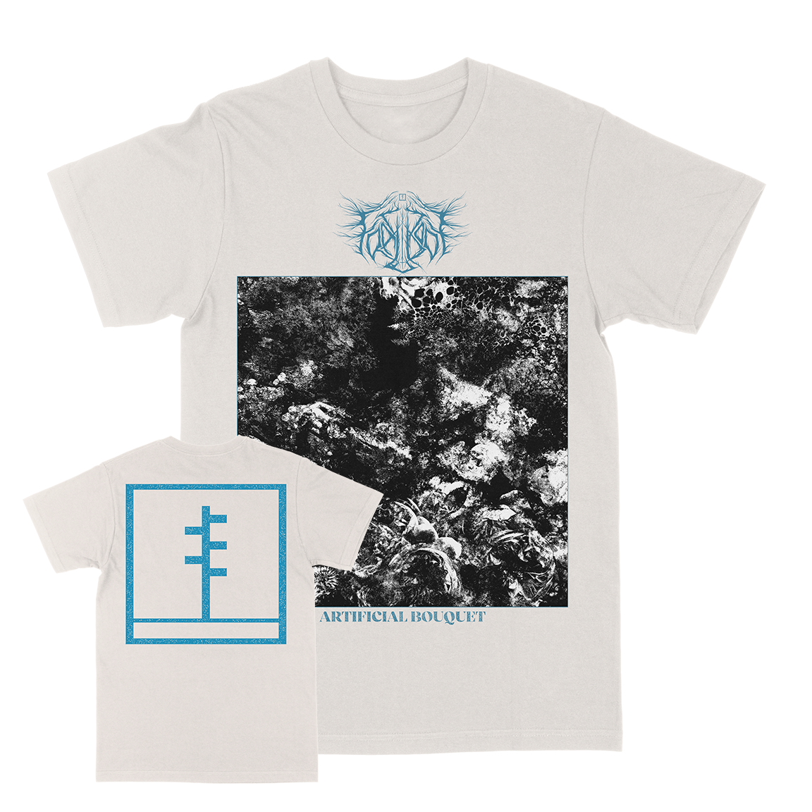 Frail Body "Artificial Bouquet: Stark" Vintage White T-Shirt