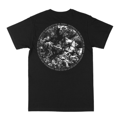 Frail Body "Artificial Bouquet: Logo" Black T-Shirt