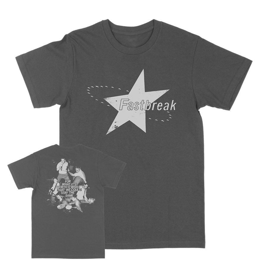 Fastbreak "Stay the Same" Charcoal T-Shirt