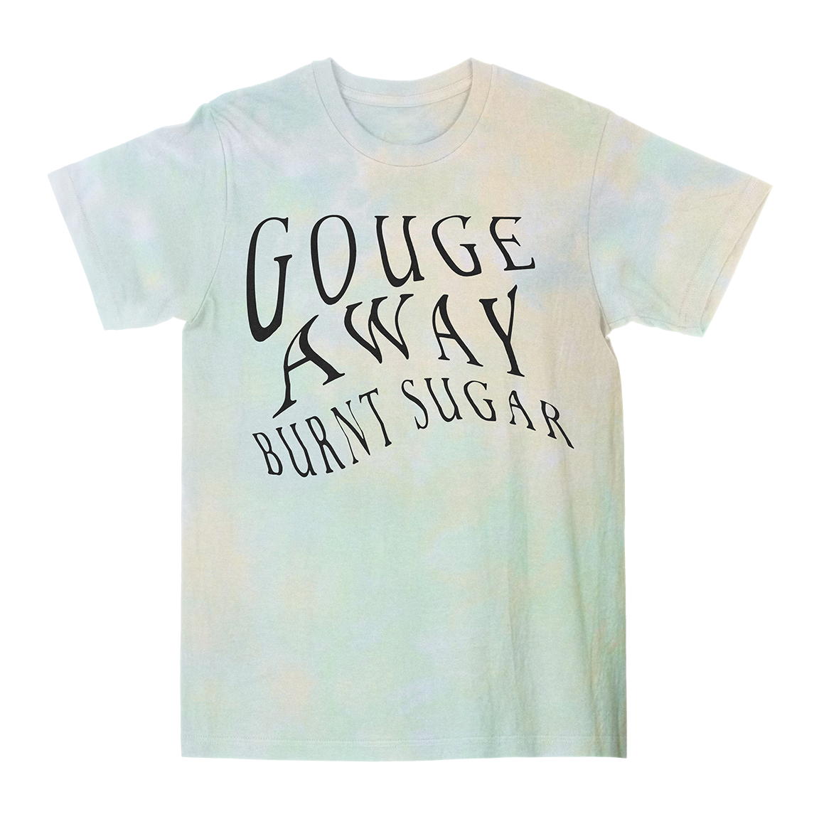 Gouge Away "Burnt Sugar" Lemon Lime Tie-Dye T-Shirt