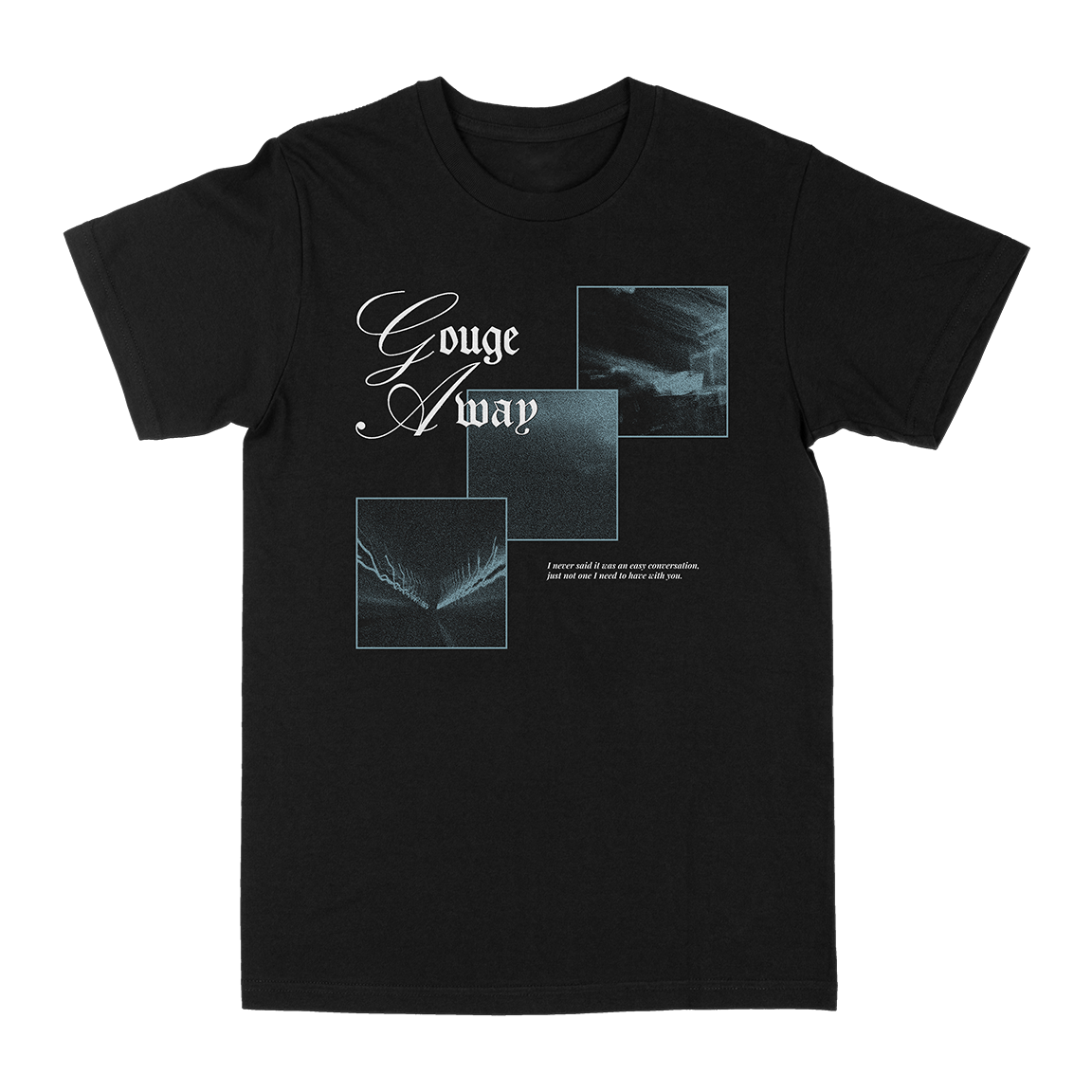 Gouge Away “Idealized” Black T-Shirt