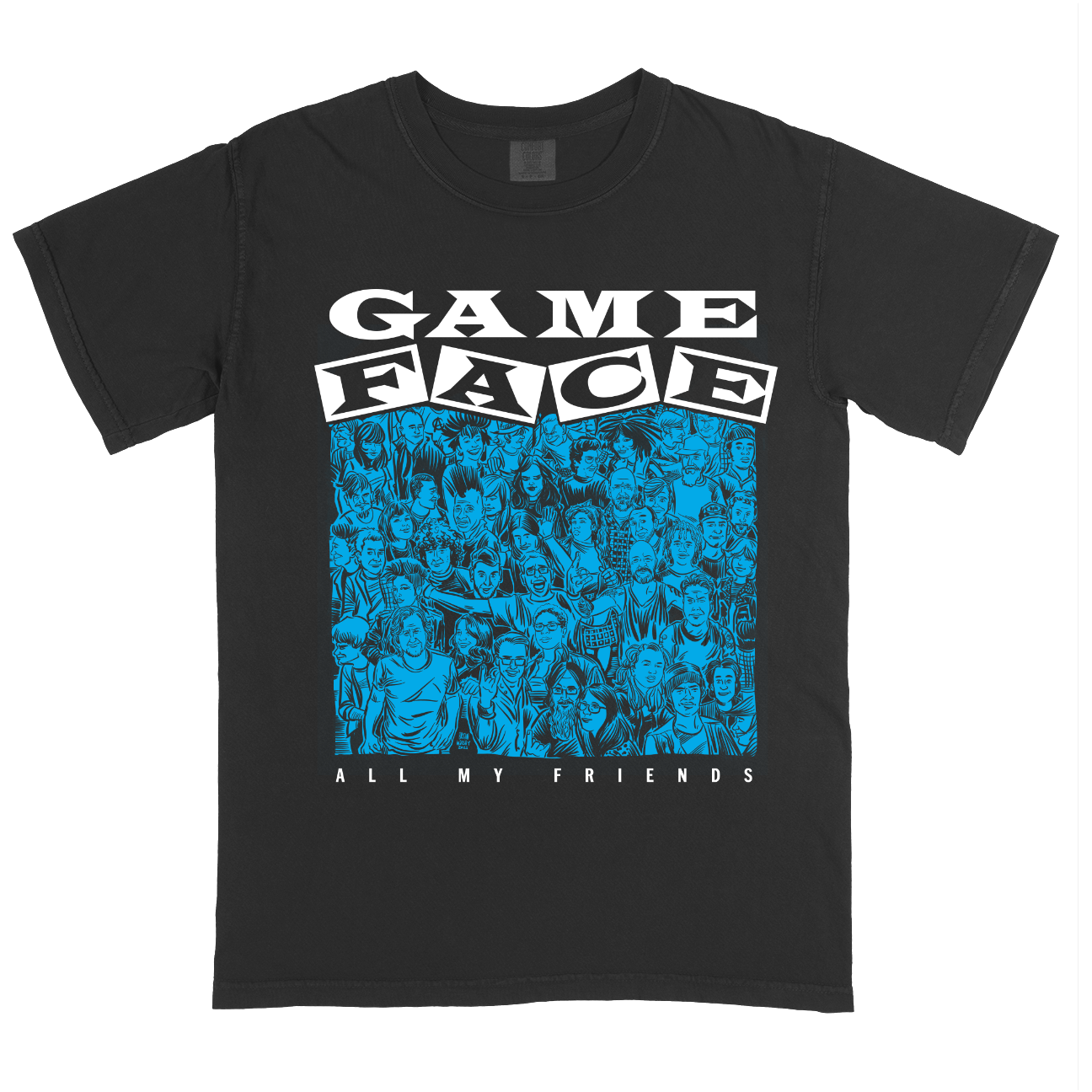 Gameface "All My Friends" Premium Black T-Shirt