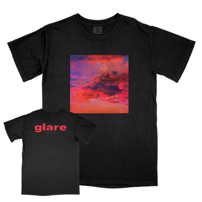 Glare "Sunset Funeral" Premium Black T-Shirt