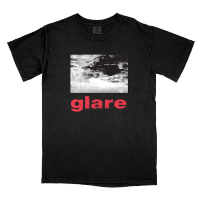 Glare "Clouds" Premium Black T-Shirt