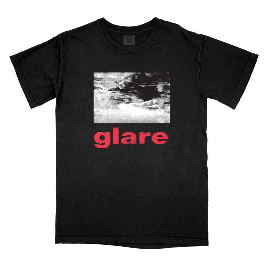 Glare "Clouds" Premium Black T-Shirt