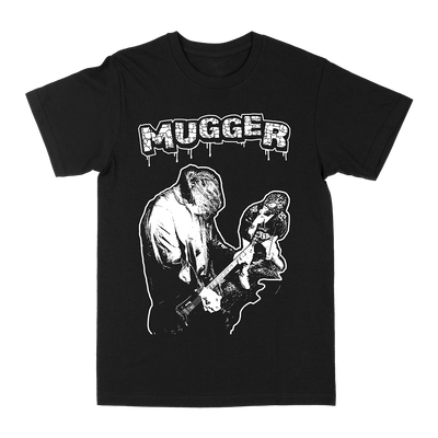 Mugger "Get A Clue" Black T-Shirt