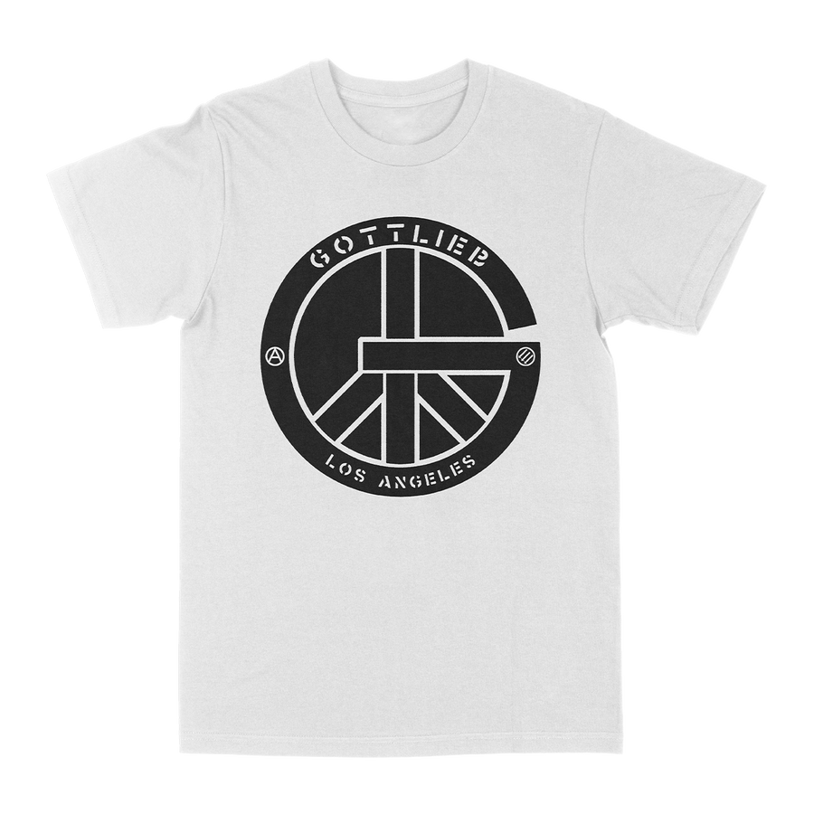 Gottlieb "Los Angeles" White T-Shirt