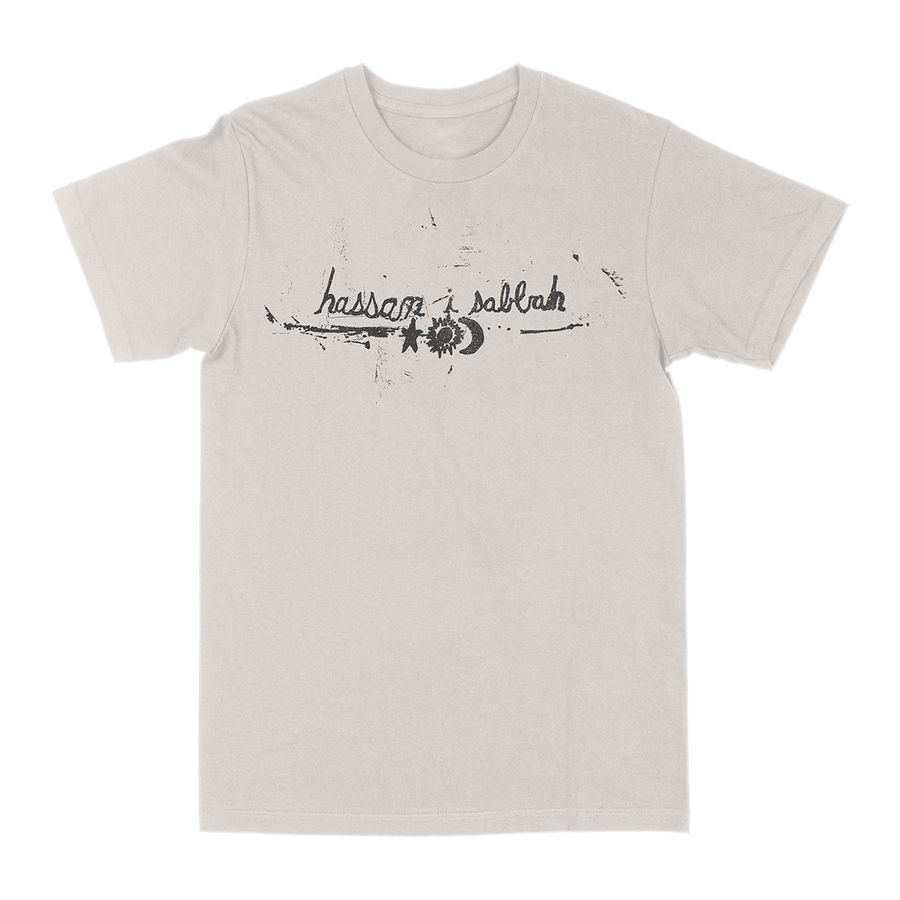 Hassan I Sabbah "I Carry Night Under My Arms" Vintage White T-Shirt