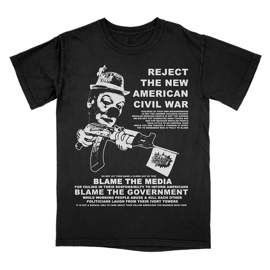 Hell Simulation "Final Civil War" Black Premium T-Shirt