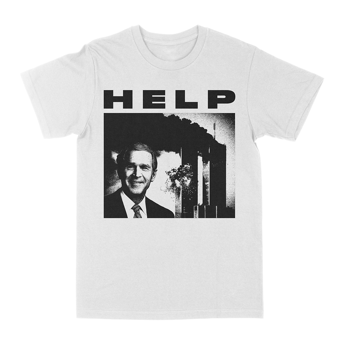 HELP “Bush” White T-Shirt