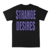 Her Head's on Fire "Strange Desires" Black T-Shirt