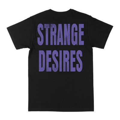 Her Head's on Fire "Strange Desires" Black T-Shirt