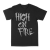 High On Fire "Splatter Logo" Black T-Shirt