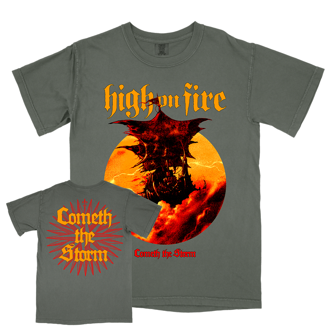 High On Fire "Cometh The Storm" Hemp Premium T-Shirt