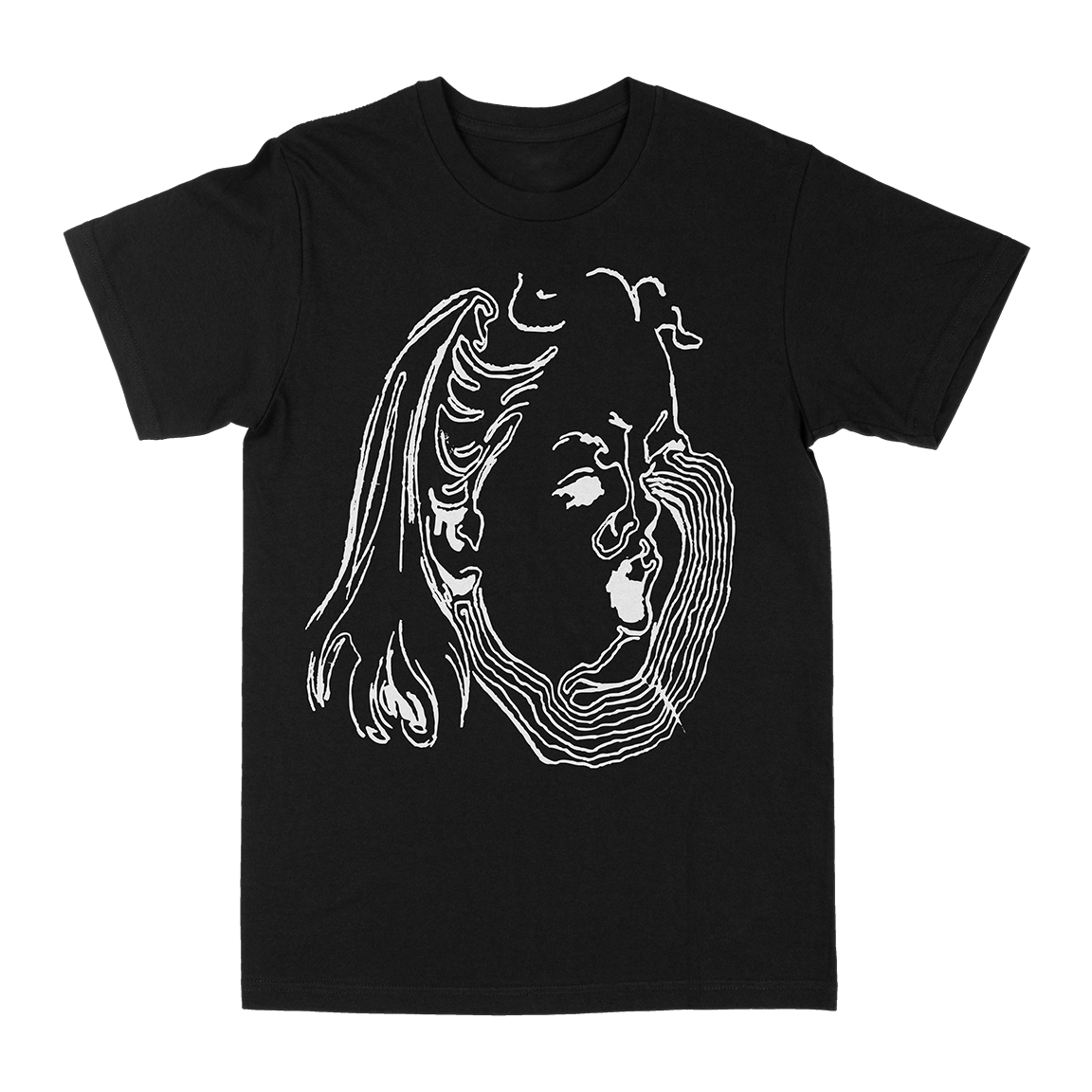 Head Wound City "Face" Black T-Shirt