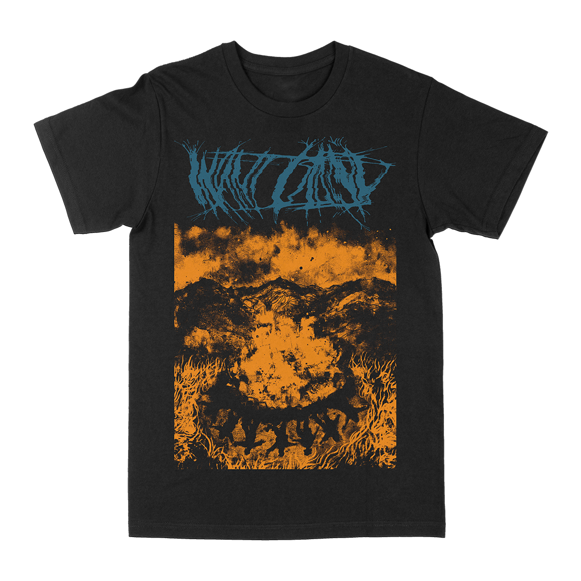 Infant Island "Obsidian Wreath" Black T-Shirt