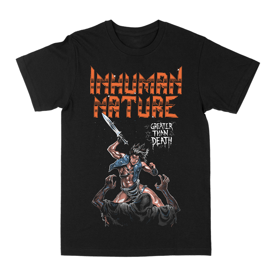 Inhuman Nature "Greater Than Death" Black T-Shirt