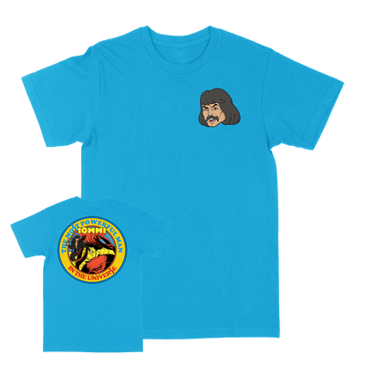Juan Machado “The Most Powerful Wink” Turquoise T-Shirt