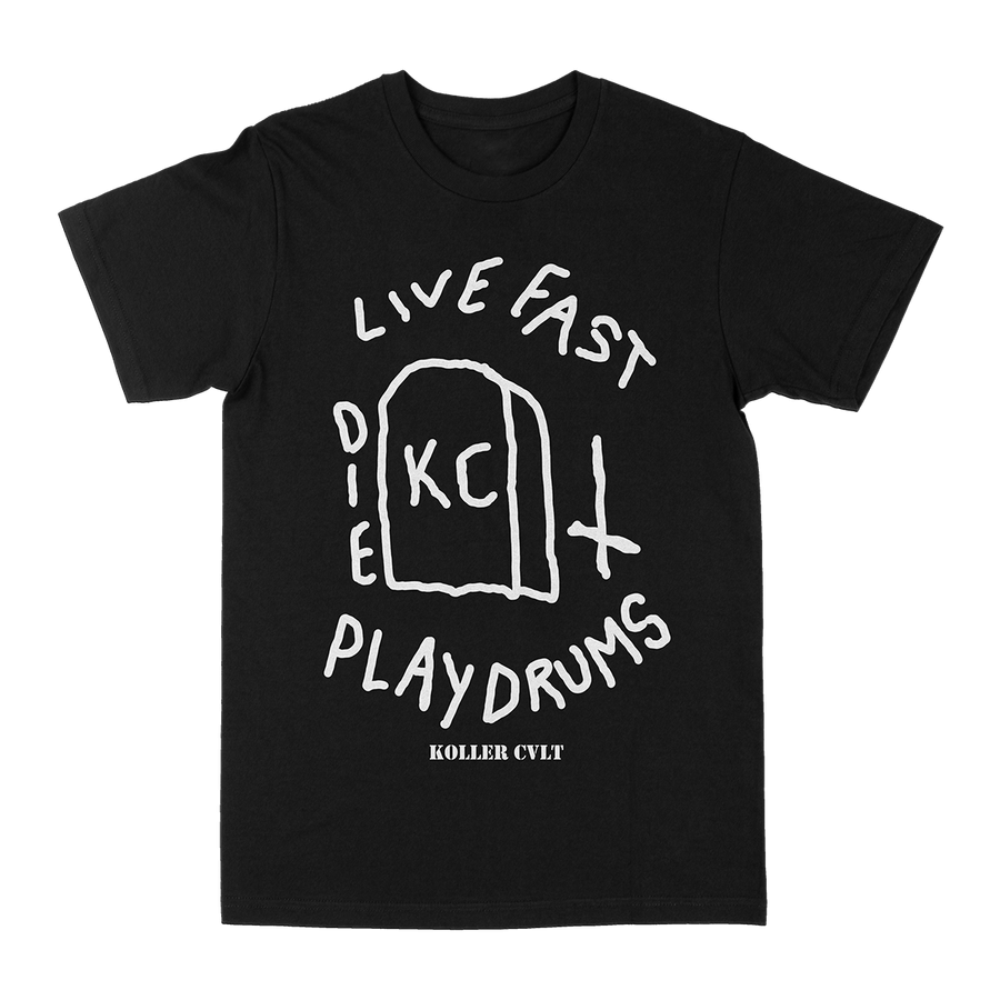Koller Cvlt “Live Fast” Black T-Shirt