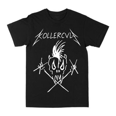 Koller Cvlt “Birth.School.Drum.Death” Black T-Shirt