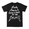 Koller Cvlt “Birth.School.Drum.Death” Black T-Shirt