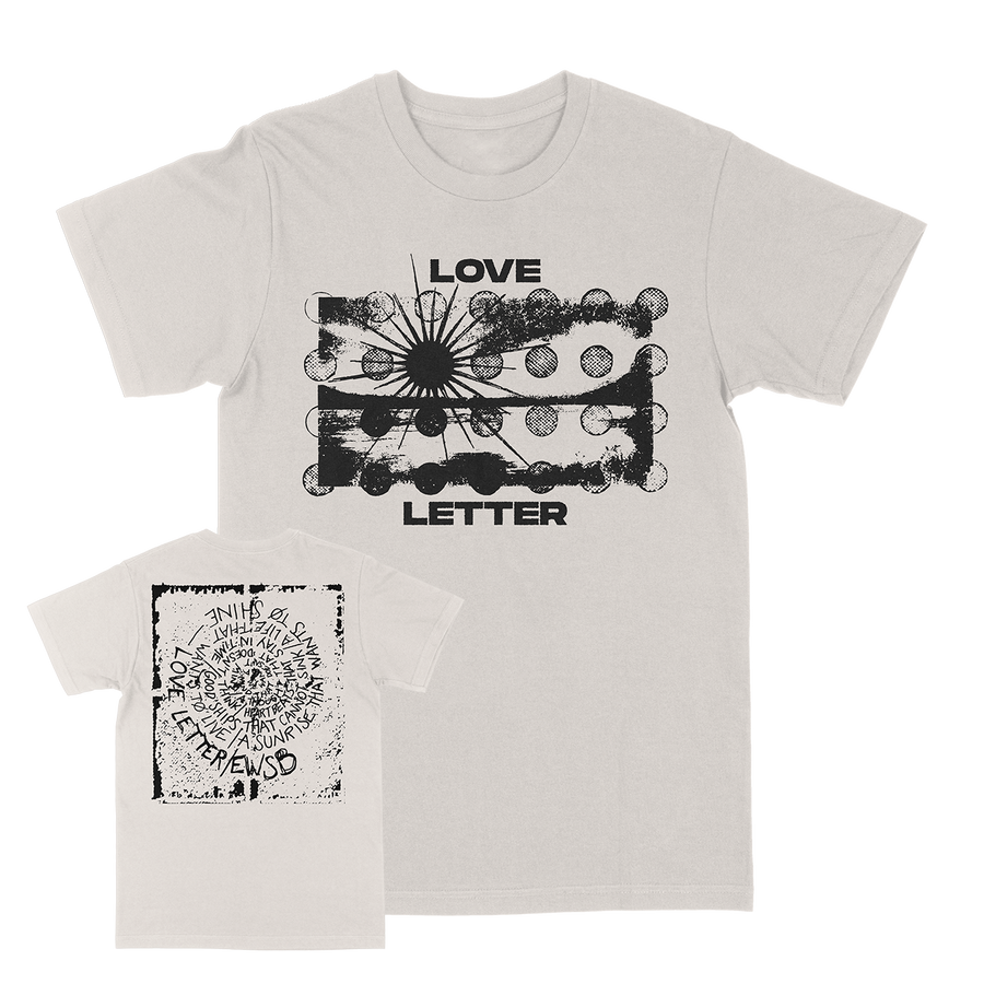 Love Letter "Spiraling" Vintage White T-Shirt