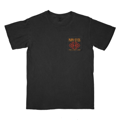 Many Eyes "The Light Age: Eyes" Black Premium Pocket T-Shirt