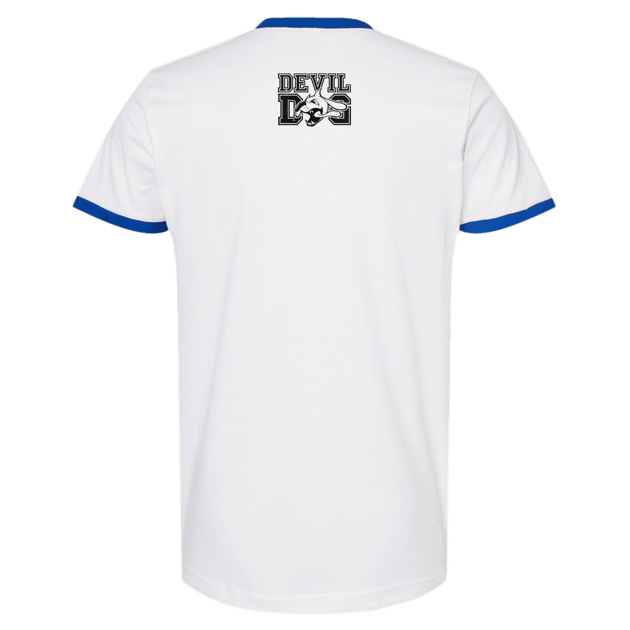 MERCURY "This Place I'm Forgetting" White / Royal Blue Ringer T-Shirt
