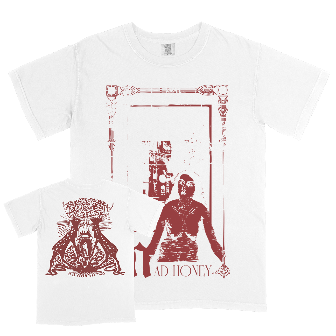 Mad Honey "Stag" Premium White T-Shirt