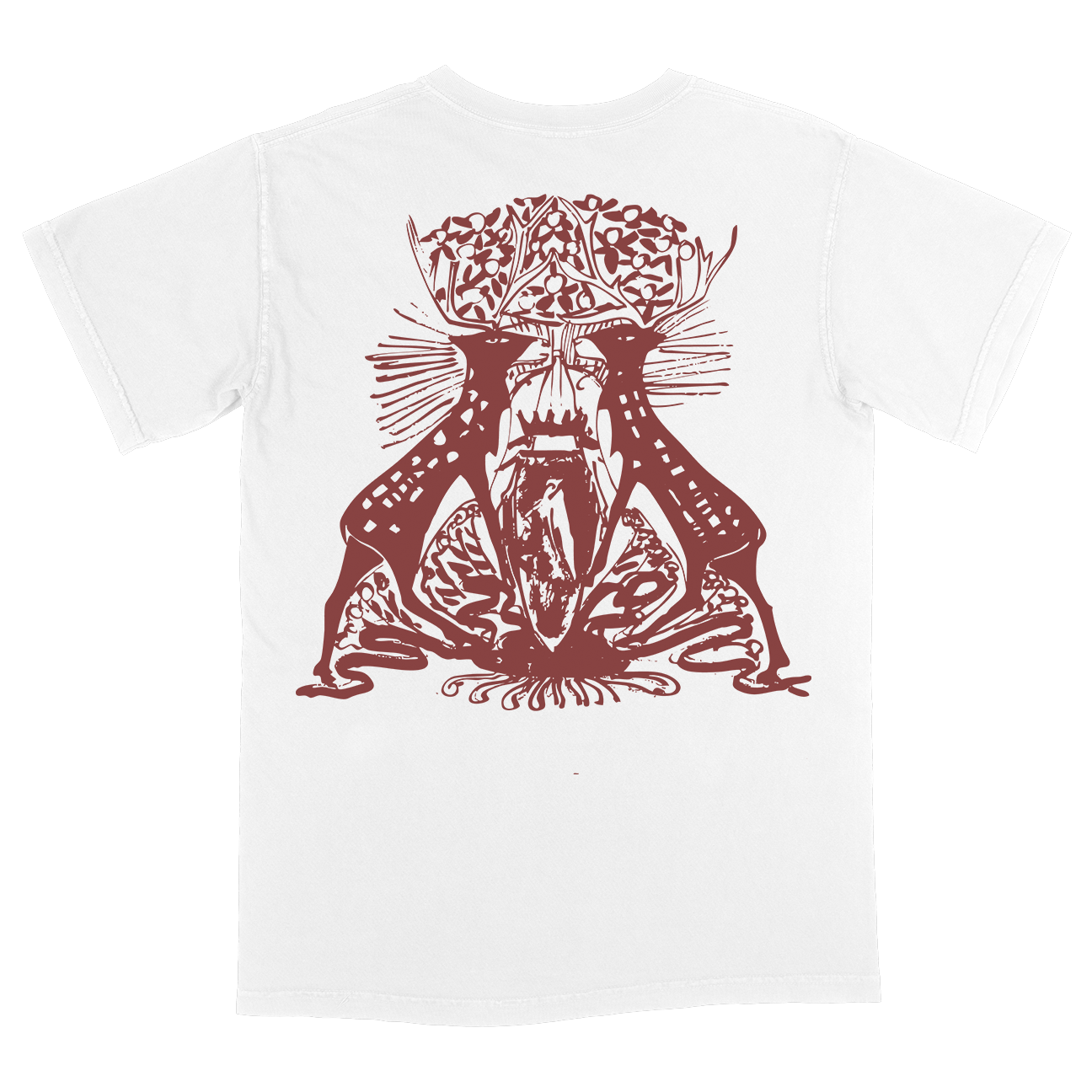 Mad Honey "Stag" Premium White T-Shirt