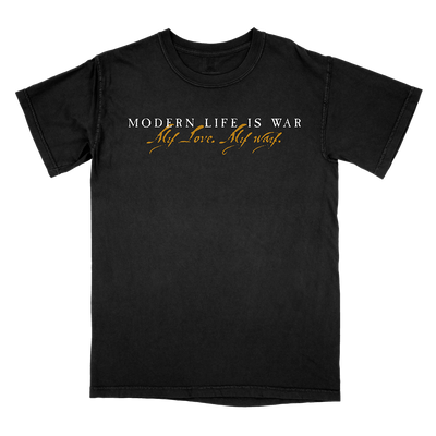 Modern Life Is War "First and Ellen" Black Premium T-Shirt