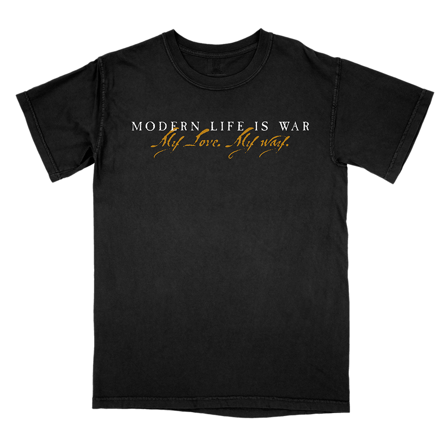 Modern Life Is War "First and Ellen" Black Premium T-Shirt