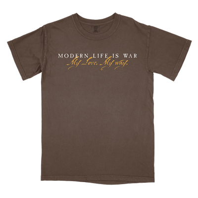 Modern Life Is War "First and Ellen" Espresso Premium T-Shirt