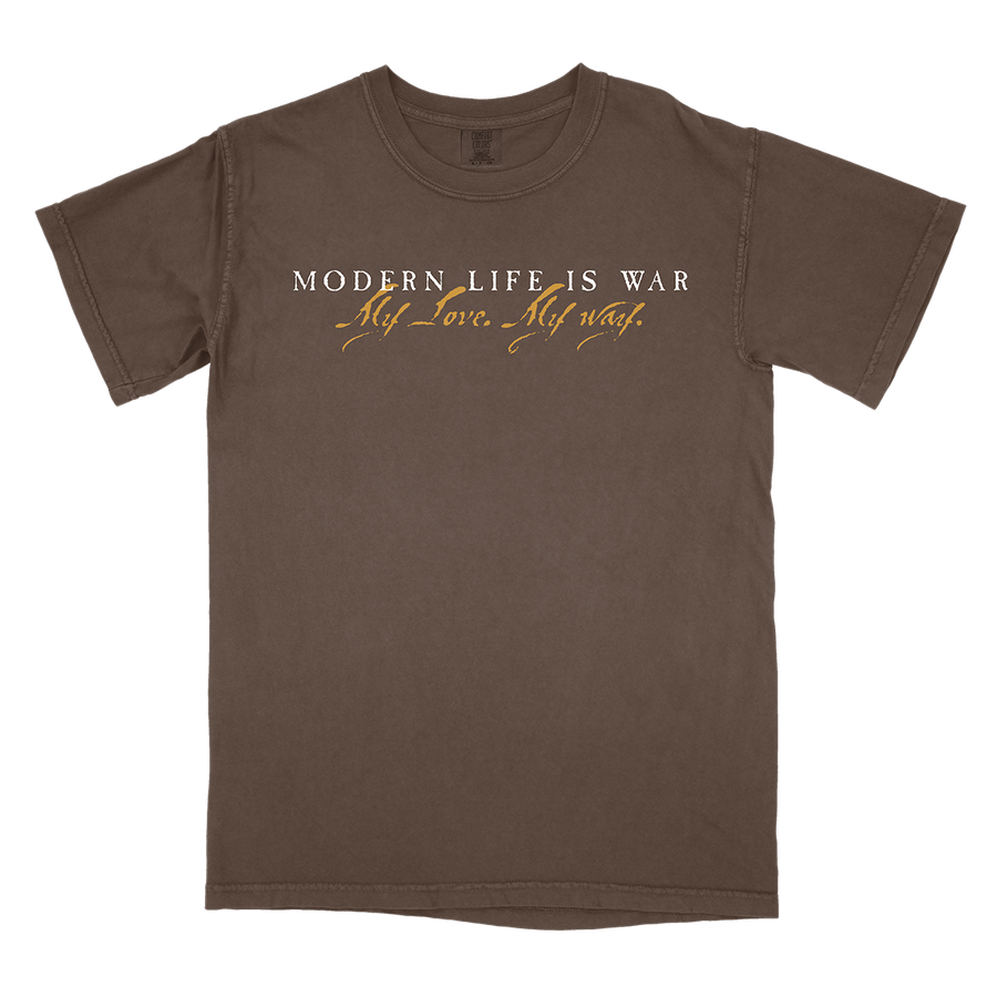 Modern Life Is War "First and Ellen" Espresso Premium T-Shirt