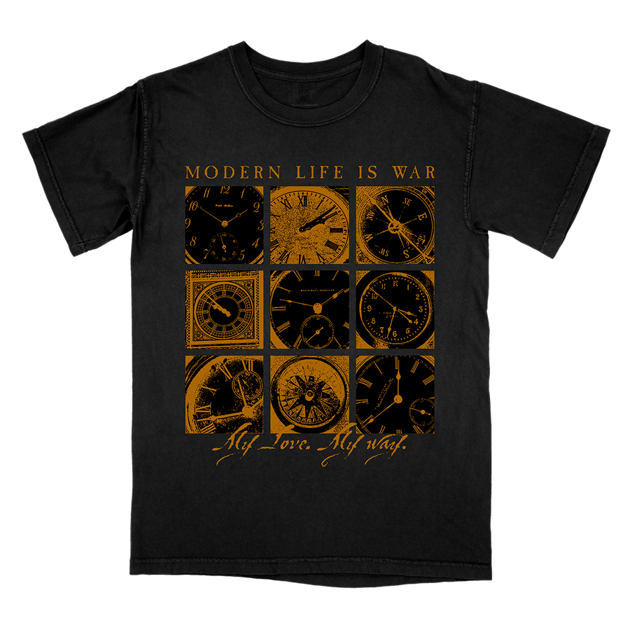 Modern Life Is War "Time" Black Premium T-Shirt