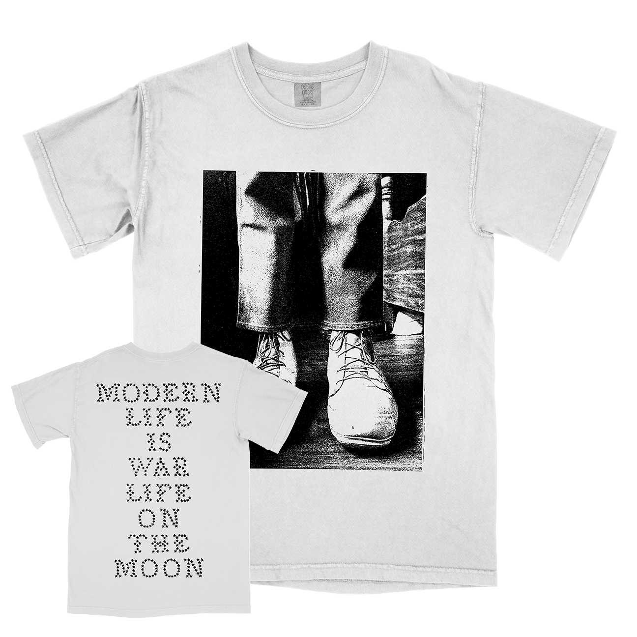 Modern Life Is War "Empty Shoes" Premium White T-Shirt