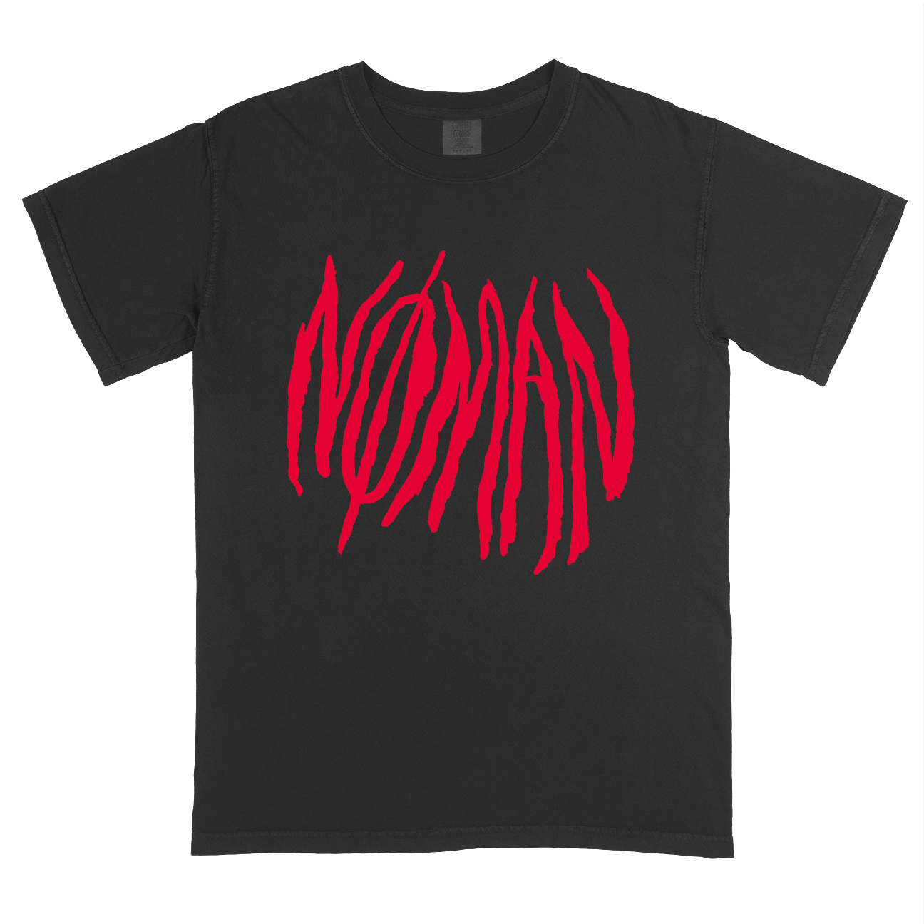 NØ MAN "Between the Sword and the Neck" Premium Black T-Shirt