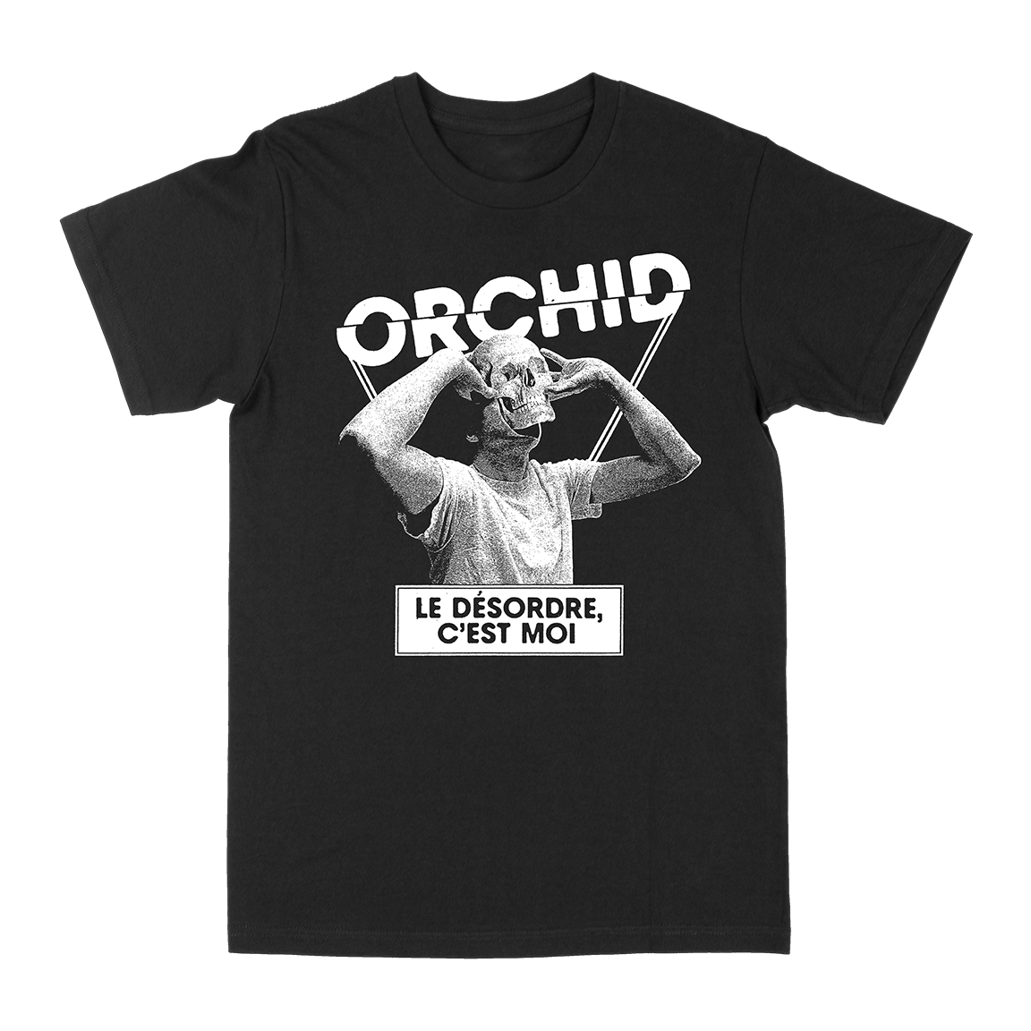 Orchid "Le Désordre C'est Moi" Black T-Shirt