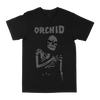 Orchid "Chaos Skeleton: Silver" Black T-Shirt