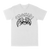 Orchid "Winged Skull" White T-Shirt