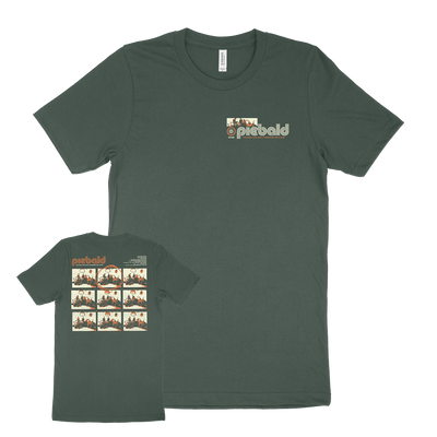 Piebald "American Hearts" Premium Forest T-Shirt